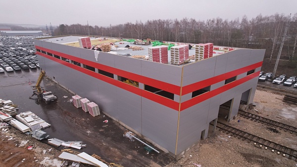 Ведётся активное строительство нового локомотивного и вагонного депо